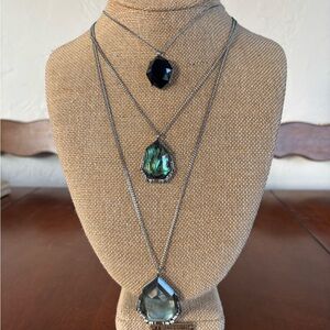 Chloe + Isabel Rue Royale 3 Row Convertible  Necklace. New